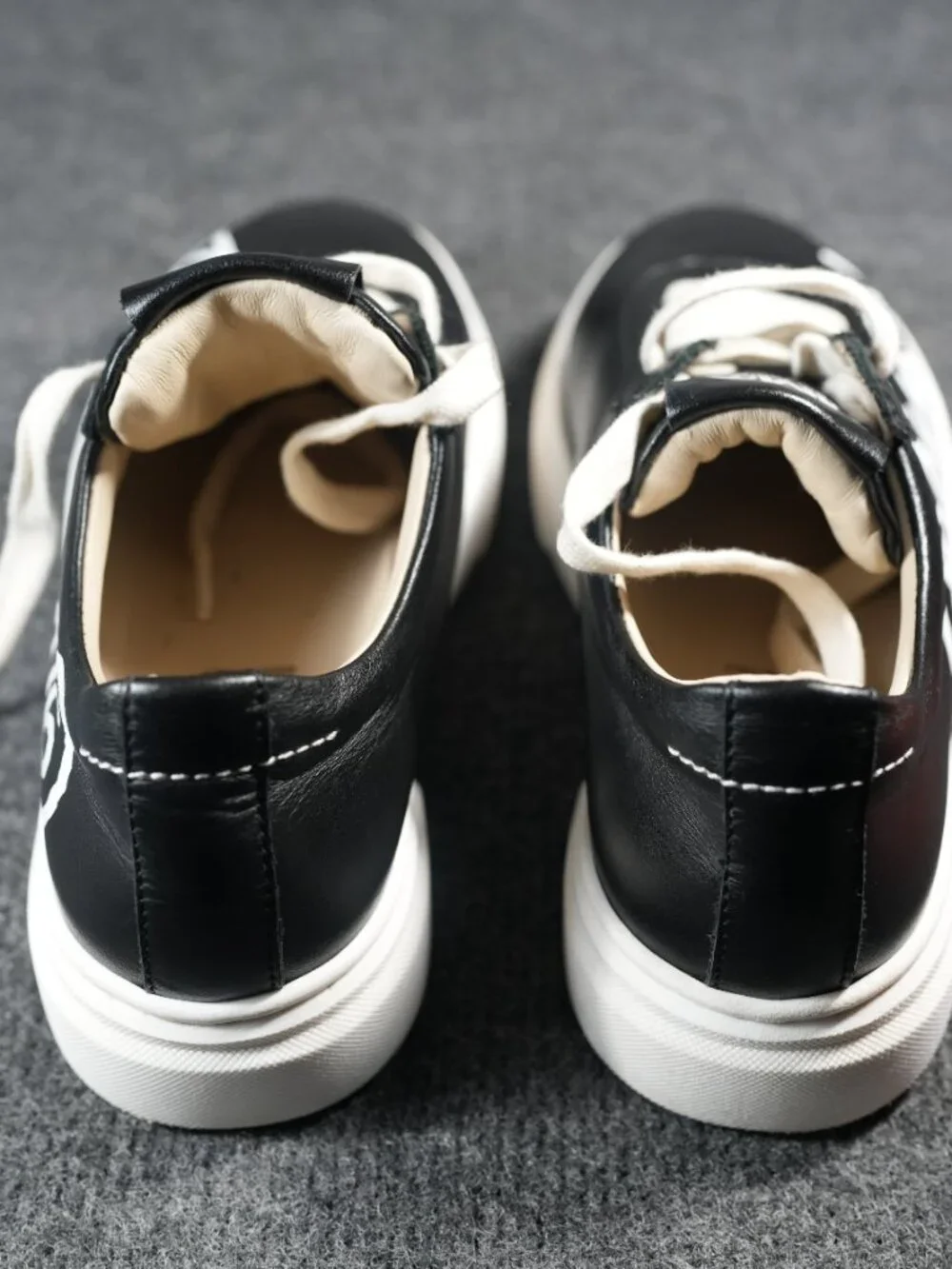 MM6 Maison Margiela Low Sneakers Leather Kids Boy Size 2Y